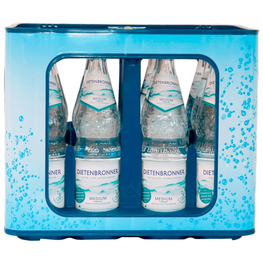Dietenbronner Mineralwasser Medium 12x0,7l